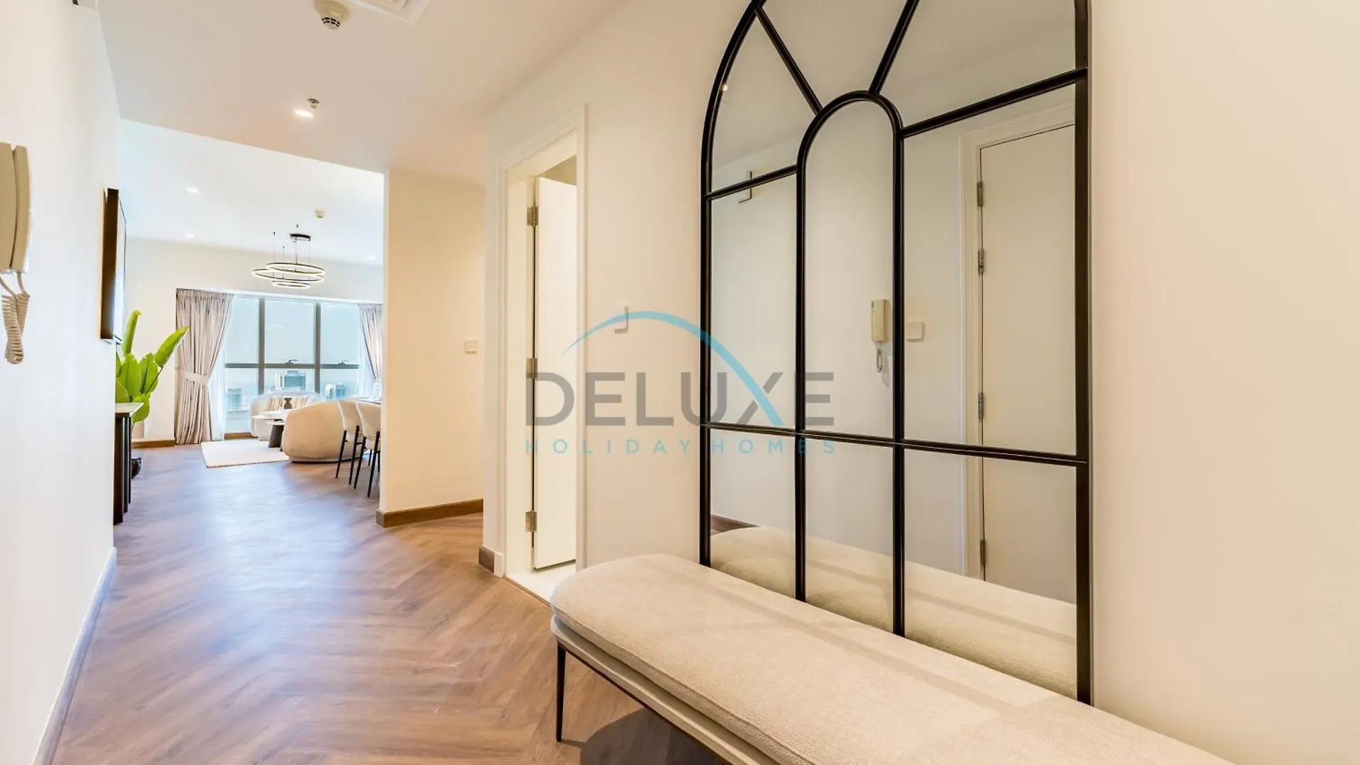 Serene 2Br With Iconic Palm Jumeirah Views, Dubai Marina By Deluxe Holiday Homes Apartment